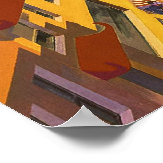 Vintage San Francisco Poster (Hoek)