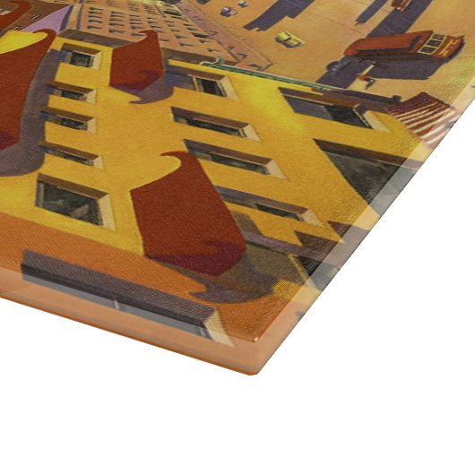 Vintage San Francisco Snijplank (Hoek)