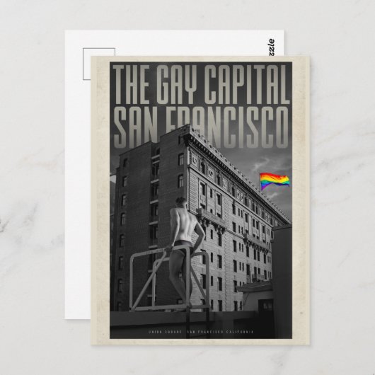 Vintage San Francisco Travel Briefkaart (Voorkant / Achterkant)