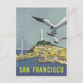 Vintage San Francisco Travel Briefkaart