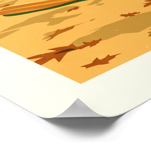 Vintage Sandy Springs Georgia Poster (Hoek)