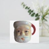 Vintage Santa Briefkaart (Staand voorkant)