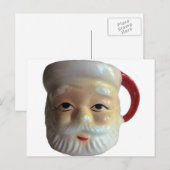 Vintage Santa Briefkaart (Voorkant / Achterkant)