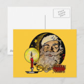Vintage Santa Briefkaart (Voorkant / Achterkant)