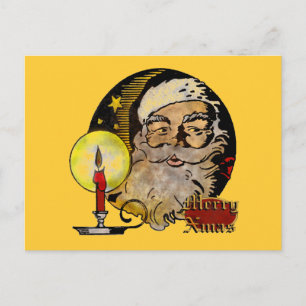 Vintage Santa Briefkaart