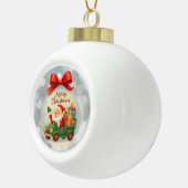 Vintage Santa car ornament (Rechts)