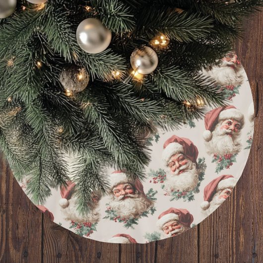 Vintage Santa Christmas Retro Santa Kerstboom Rok