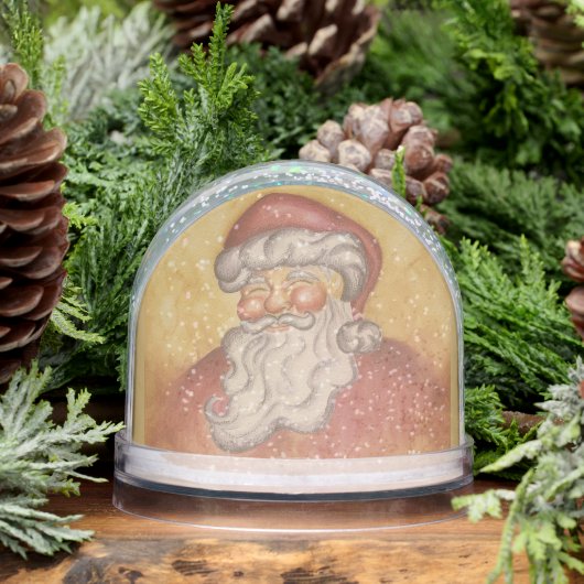 Vintage Santa Christmas Snow Globe  Sneeuwbol (Winter)