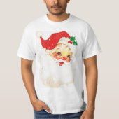 Vintage Santa Claus Men's T-Shirt (Voorkant)