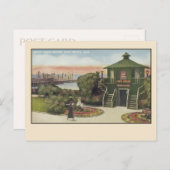 Vintage Santa Monica Camera Obscura Briefkaart (Voorkant / Achterkant)