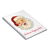 Vintage Santa Notitieboek (Rechterzijde)