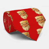 Vintage Santa Stropdas (Opgerold)