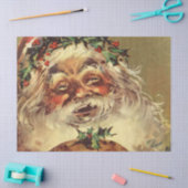 vintage santa tissuepapier (Craft)