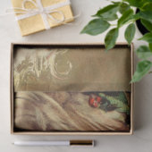 vintage santa tissuepapier (Geschenk)