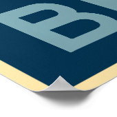 Vintage Sasquatch/Bigfoot Santa "GELEVE" Poster (Hoek)