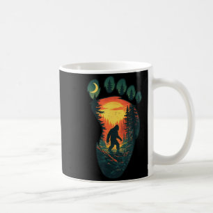 Vintage Sasquatch Grote Voetafdruk Clic Bigfoot Koffiemok