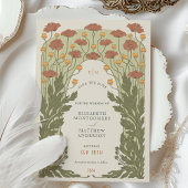 Vintage Save the Date Kaart