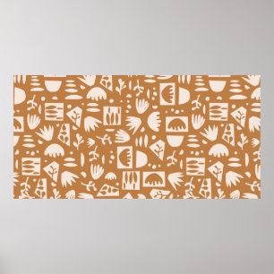 vintage Scandinavisch eenvoudig, modern en eigenti Poster