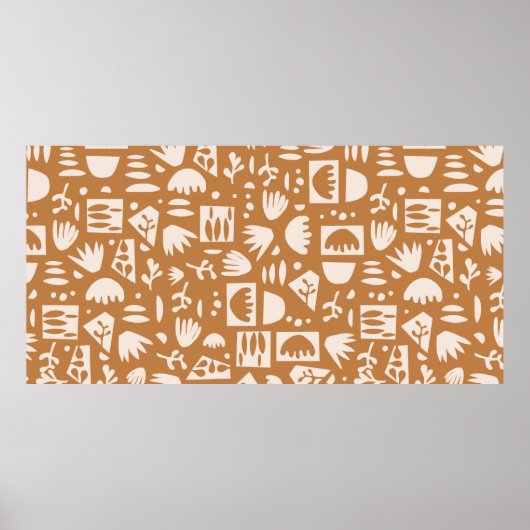 vintage Scandinavisch eenvoudig, modern en eigenti Poster (Voorkant)