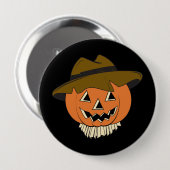 Vintage Scarecrow Button (Voorkant /achterkant)