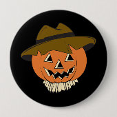 Vintage Scarecrow Button (Voorkant)
