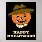 Vintage Scarecrow Poster (Voorkant)