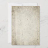 Vintage Scarry Pumpkins Adult Halloween Party  Kaart (Achterkant)