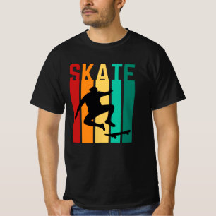 Vintage Schaats jong man T-shirt