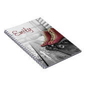 Vintage schaatsen notitieboek (Rechterzijde)