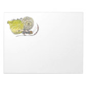 Vintage Schattige Fantasy Vlinderfee met Vleugels Notitieblok (Voorkant)