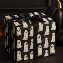 Vintage Schattige Griezels Halloween Papier Set