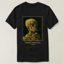 Vintage Schedel Roken – Unieke Van Gogh geïnspiree