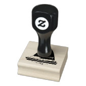 Vintage scheeps ex libris stempel (Stempel)