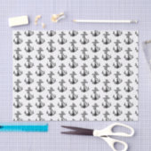 Vintage scheepsanker Preppy Tissuepapier (Craft)