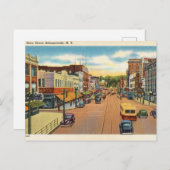 Vintage, Schenectady New York Briefkaart (Voorkant / Achterkant)