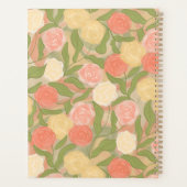 Vintage Schilderachtige Rozen Persoonlijke Planner (Achterkant)