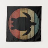 VINTAGE SCHILDPAD WANDKLEED (Voorkant (horizontaal))