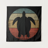 VINTAGE SCHILDPAD WANDKLEED (Voorkant)