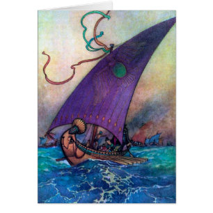 Vintage - Schip van Cleopatra,