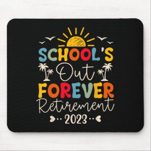 Vintage School's Out Forever Pensioen Leraar Re Muismat