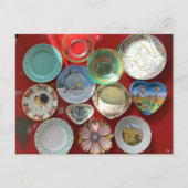 Vintage schotels briefkaart (Voorkant)