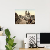 Vintage Schotland, Aberdeen Castlegate c1905 Poster (Thuiskantoor)