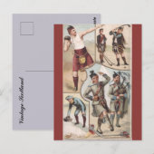 Vintage Schotland Briefkaart (Voorkant / Achterkant)