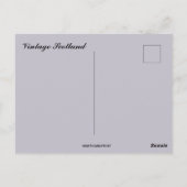 Vintage Schotland Briefkaart (Achterkant)