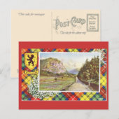 Vintage Schotland, Buchanan, pas van Ballater Briefkaart (Voorkant / Achterkant)