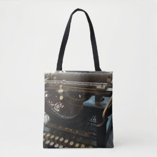 Vintage Schrijfmachine Tote Bag