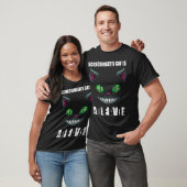 Vintage Schrödingers Kat Dode & Levende Kwantumfys T-shirt (Unisex)