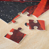 Vintage Science Fiction, Canyon Space Maan Rover Legpuzzel (Zijkant)