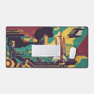 Vintage Science-Fiction Droom Bureaumat