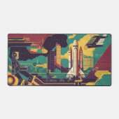 Vintage Science-Fiction Droom Bureaumat (Voorkant)